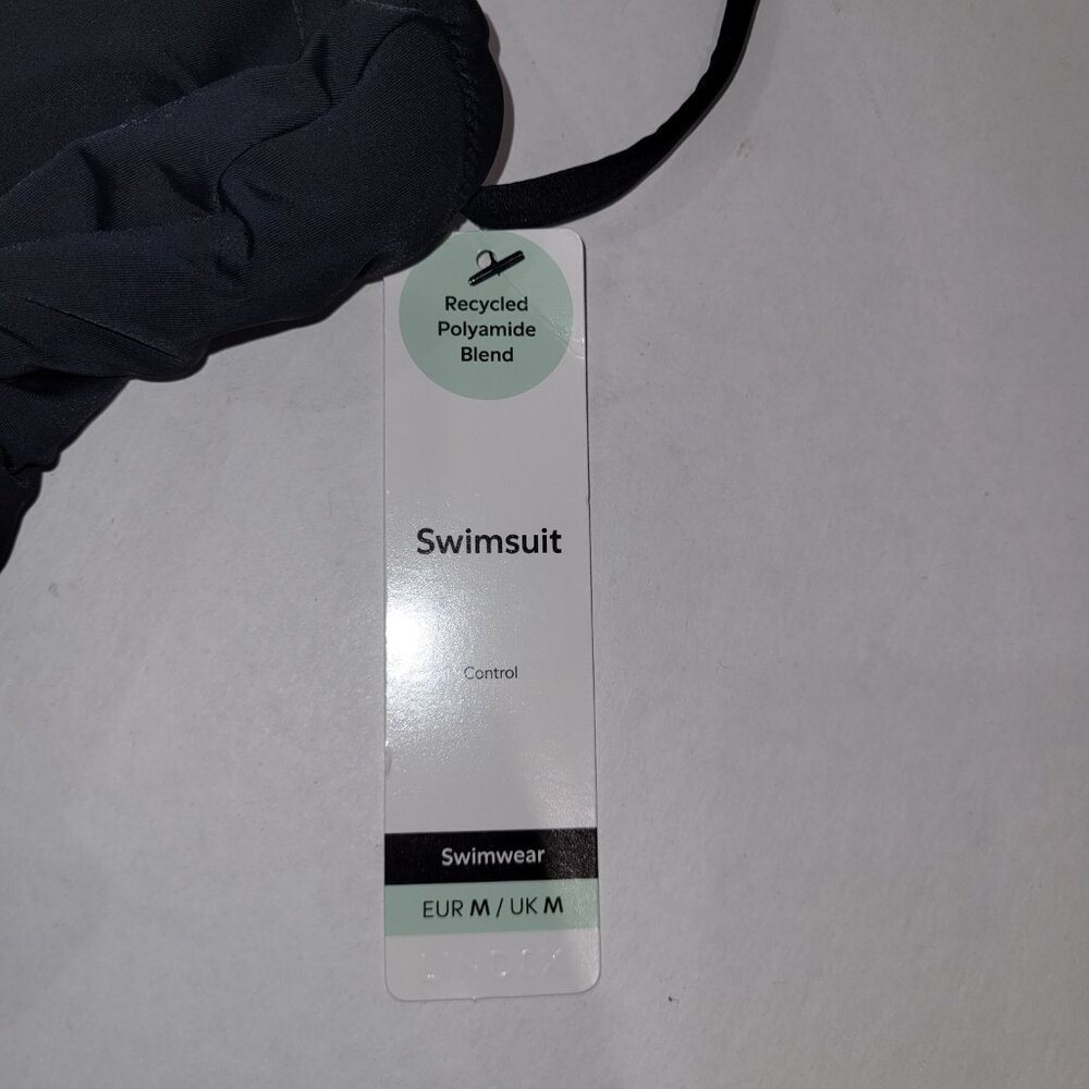 Lindex Shaping swimsuit Size M Black New w/tags - Picture 7 of 10